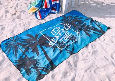 Asciugamani da spiaggia blu sfusi